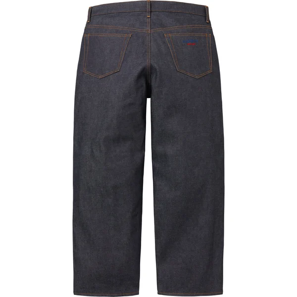 Supreme Baggy Selvedge Jean - Rigid Indigo (front)