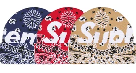 Supreme Bandana Big Logo Beanie