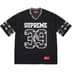 Supreme Bandana Football Jersey - Black (front)