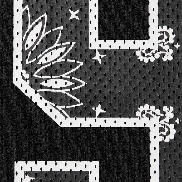 Supreme Bandana Football Jersey - Black (front)