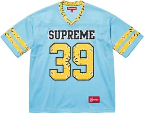 Supreme Bandana Football Jersey Blue
