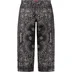 Supreme Bandana Jacquard Baggy Jean - Black (front)