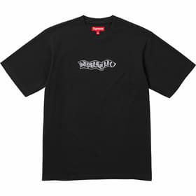 Supreme Banner S/S Top Black