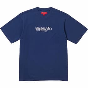 Supreme Banner S/S Top Dark Royal