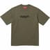Supreme Banner S/S Top - Olive (front)