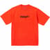 Supreme Banner S/S Top - Orange (front)