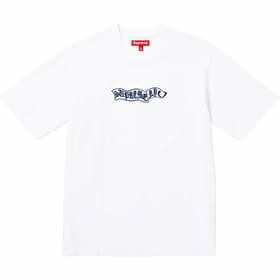 Supreme Banner S/S Top White