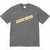 Supreme Banner Tee - Charcoal (front)