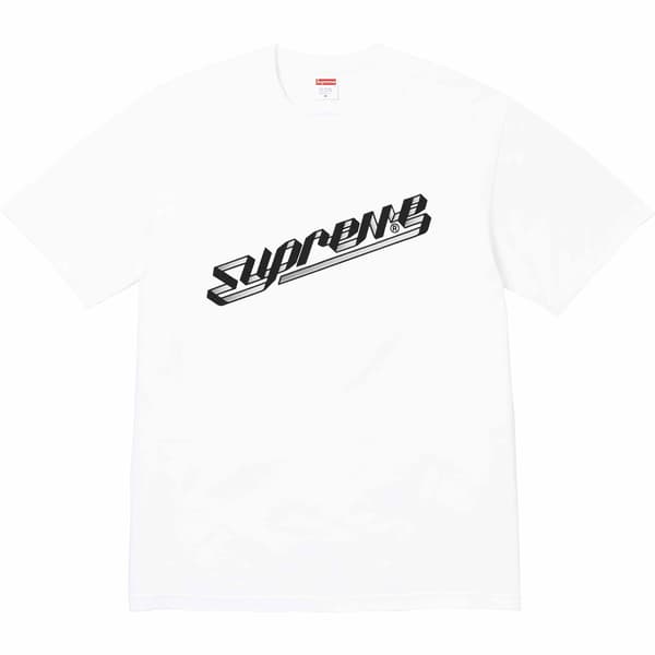 Supreme Banner Tee - White (front)
