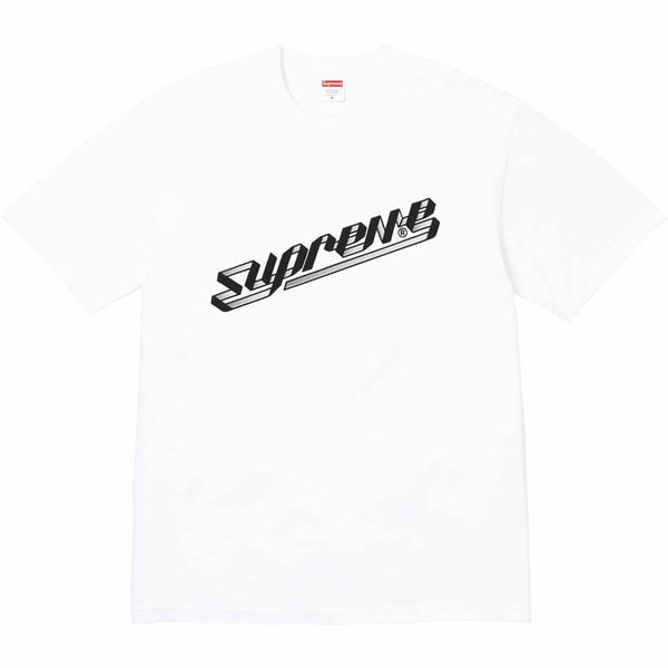 Supreme Banner Tee - White (front)