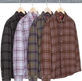 Supreme Basket Weave Plaid Shirt