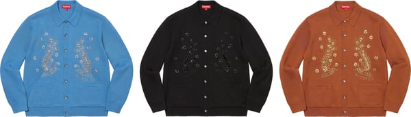 Supreme Beaded Appliqué Cardigan - Product Image