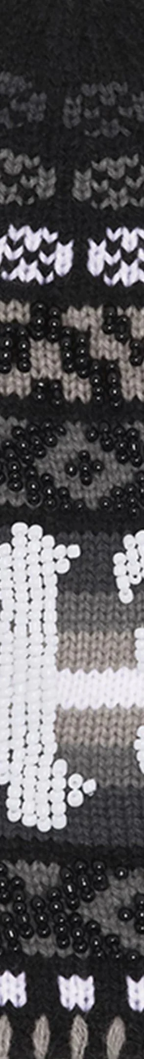 Supreme Beaded Beanie - Black (front)