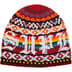 Supreme Beaded Beanie - Red (front)