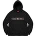 Supreme Beaded Hooded Sweatshirt - Black (front)