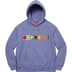 Supreme Beaded Hooded Sweatshirt - Light Purple (front)
