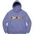 Supreme Beaded Hooded Sweatshirt - Light Purple (front)