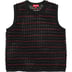 Supreme Beaded Sweater Vest - Black (front)