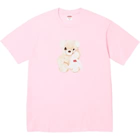 Supreme Bear Tee Light Pink