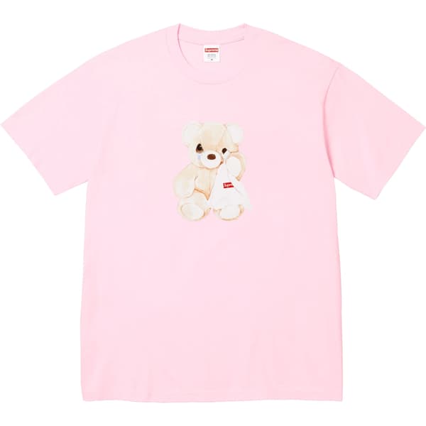 Supreme Bear Tee - Light Pink (front)