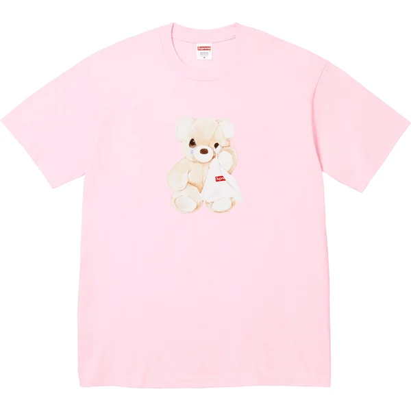 Supreme Bear Tee - Light Pink (front)