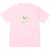 Supreme Bear Tee - Light Pink (front)
