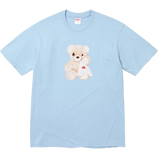 Supreme Bear Tee - Powder Blue (front)