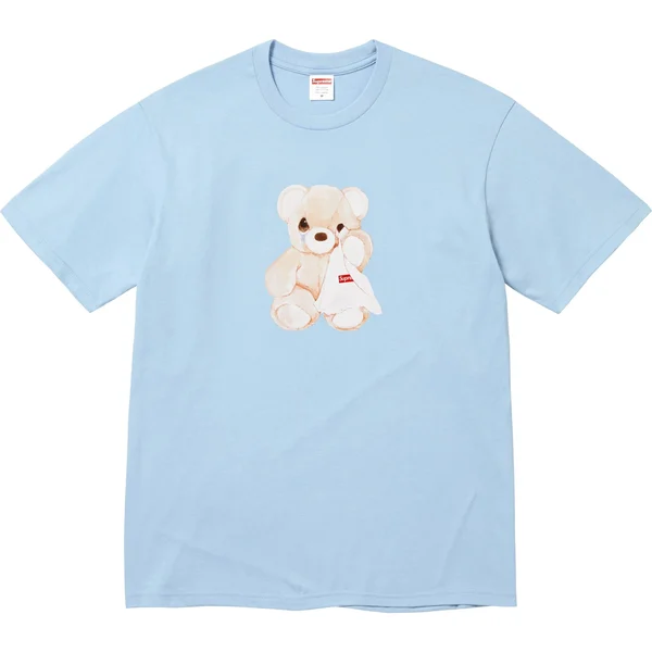 Supreme Bear Tee - Powder Blue (front)