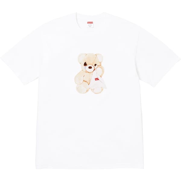 Supreme Bear Tee - White (front)