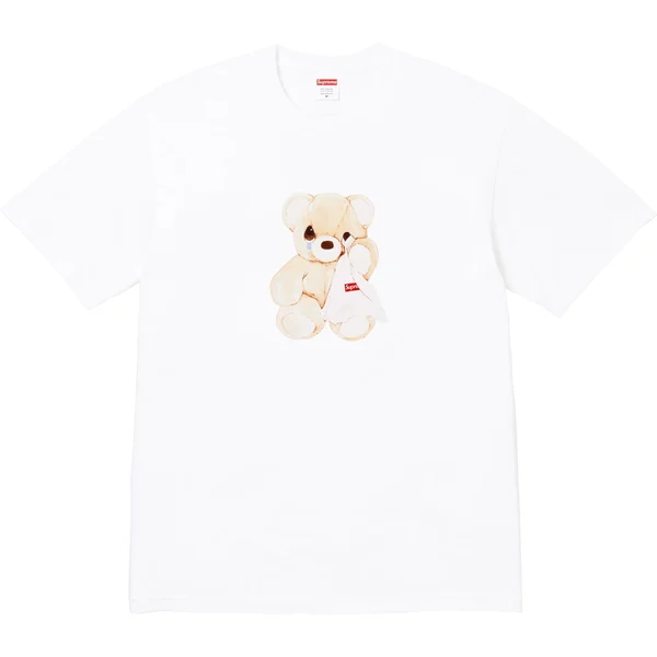 Supreme Bear Tee - White (front)