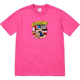 Supreme Bedroom Tee Fuchsia