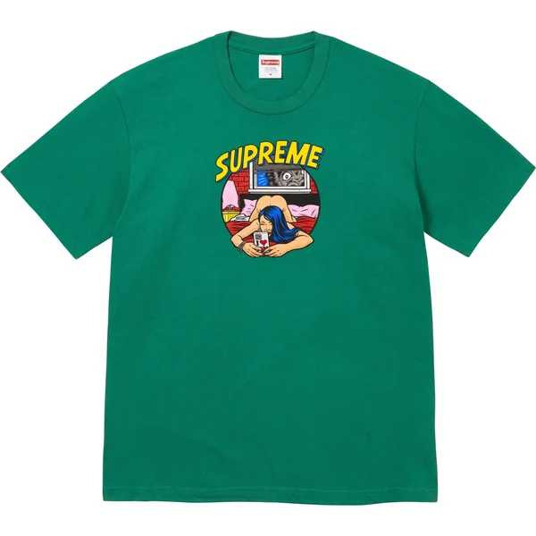 Supreme Bedroom Tee - Light Pine (front)