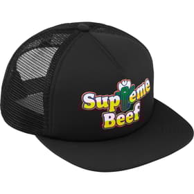 Supreme Beef Mesh Back 5-Panel Black