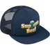 Supreme Beef Mesh Back 5-Panel - Navy (front)