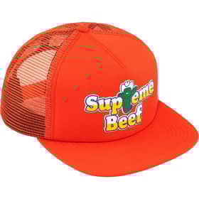 Supreme Beef Mesh Back 5-Panel Orange