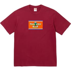 Supreme Beef Tee Cardinal