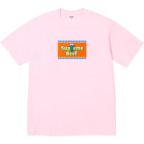 Supreme Beef Tee Light Pink