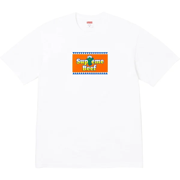 Supreme Beef Tee - White (front)
