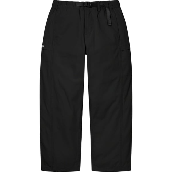 Supreme Belted Trail Pant - Black (front)