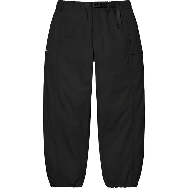 Supreme Belted Trail Pant - Black (front)