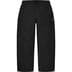 Supreme Belted Trail Pant - Black (front)