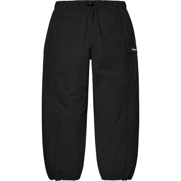 Supreme Belted Trail Pant - Black (front)
