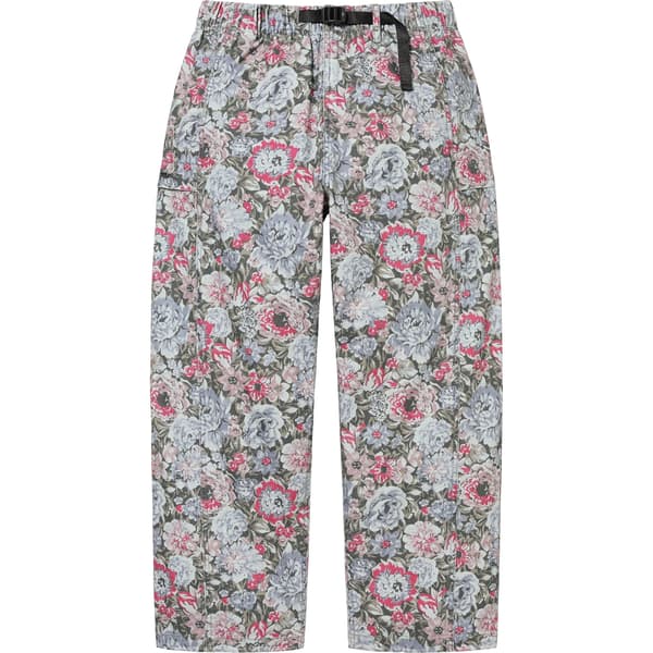 Supreme Belted Trail Pant - Floral (front)