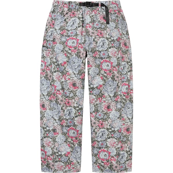 Supreme Belted Trail Pant - Floral (front)