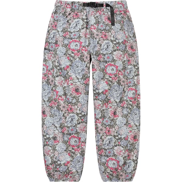 Supreme Belted Trail Pant - Floral (front)