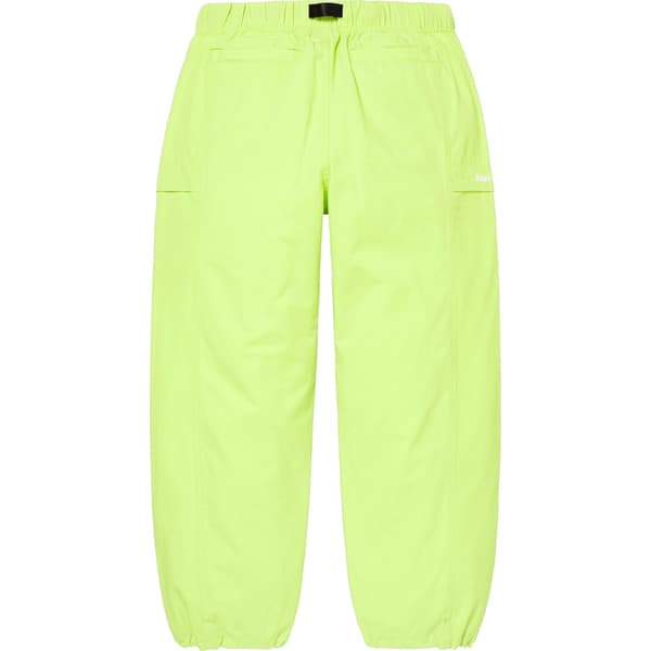 Supreme Belted Trail Pant - Lime (front)