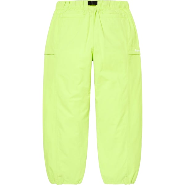 Supreme Belted Trail Pant - Lime (front)