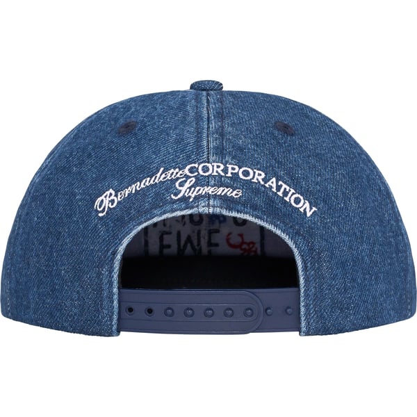 Supreme Bernadette Corporation 6-Panel - Denim (front)