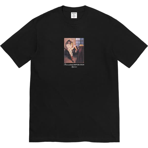 Supreme Bernadette Corporation Fuck Tee - Black (front)