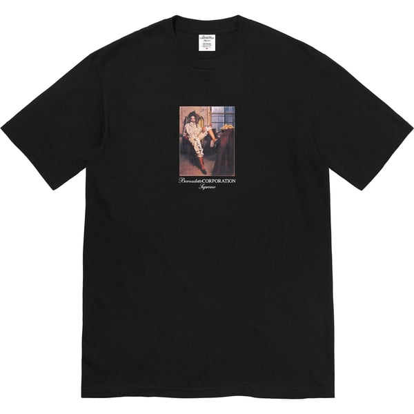 Supreme Bernadette Corporation Fuck Tee - Black (front)